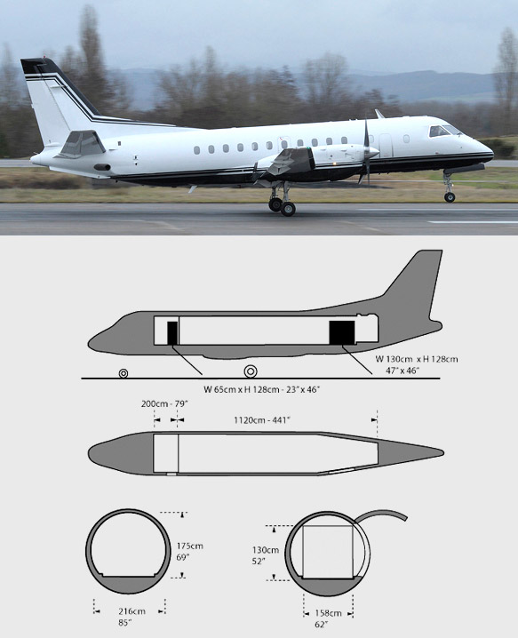 схема Saab 340